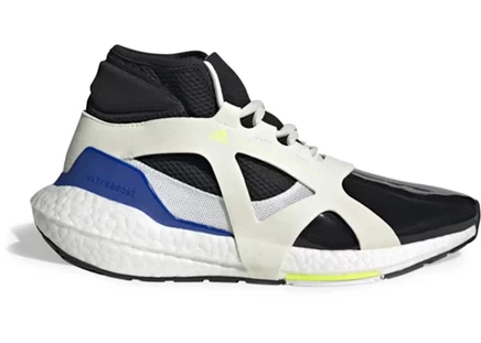Женские кроссовки Adidas Ultra Boost 21 Stella McCartney, бело-черно-синие
