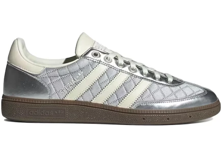 adidas Handball Spezial Quilted Silver Metallic Cream White Gum silver metallic/cream white/gum