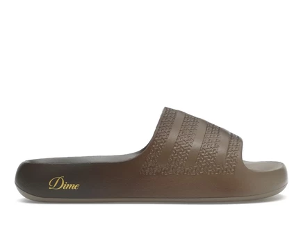 Женские шлепанцы Adidas Ayoon Slides Dime, коричневые