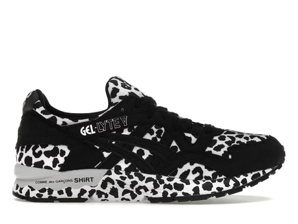 Мужские кроссовки Asics Gel-Lyte V CDG Shirt, черные/леопард