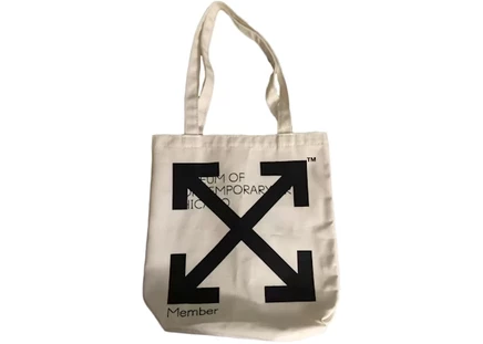 Сумка-тоут Virgil Abloh x MCA, белая