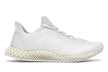 Мужские кроссовки Adidas Ultra 4D Parley, белые