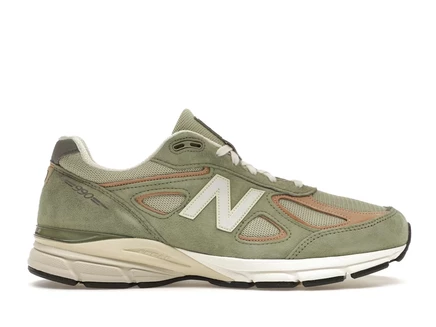 Мужские кроссовки New Balance 990v4 Teddy Santis, оливковые