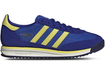 Мужские кроссовки Adidas SL 72 RS, полупрозрачно-голубые/желтые