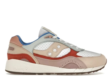 Мужские кроссовки Saucony Shadow 6000 Premium, белые/многоцветные