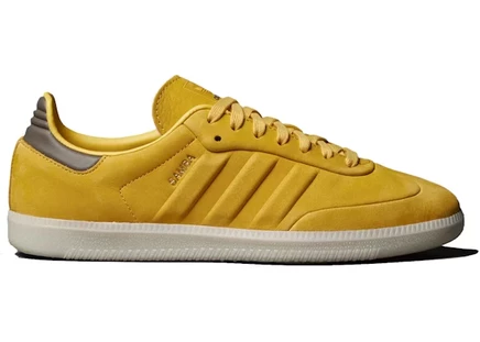 Мужские кроссовки adidas samba bold gold, золотистые