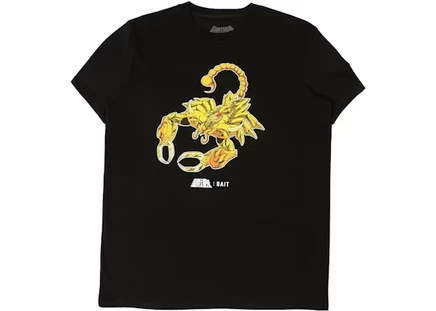 Мужская футболка BAIT x Saint Seiya Scorpio Gold, черная
