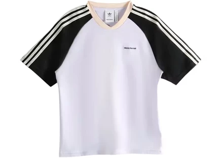 Унисекс футболка Adidas Wales Bonner Cali, пурпурно-черная