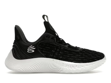 Мужские кроссовки Under Armour Curry Flow 9, черно-белые