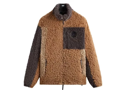 Мужская куртка KITH Pinehurst Shaggy Sherpa, strand