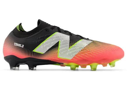 Мужские бутсы New Balance Tekela Pro Low v4, черно-оранжевые