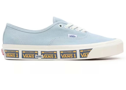 Vans UA Authentic 44 DX Anaheim Factory Vanity Plate Light Blue vanity plate/light blue