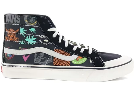 Мужские кеды Vans Sk8-Hi 138 Decon V66, черный мультицвет