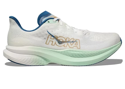 Мужские кроссовки Hoka Mach 6 Frost Gold, серебристо-золотые
