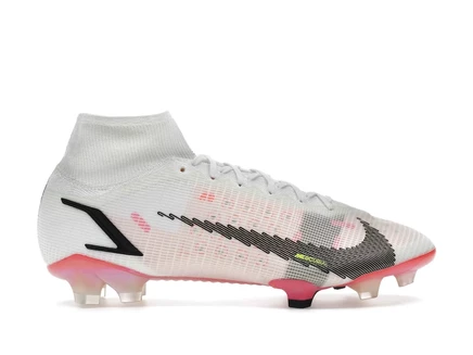Nike Mercurial Superfly 8 Elite FG White Pink Blast white/bright crimson/pink blast