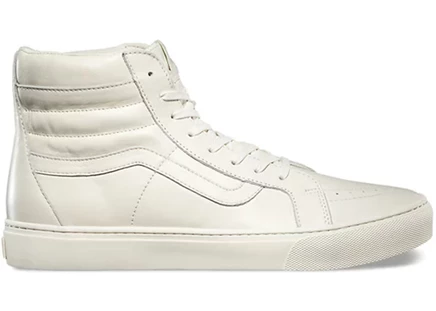 Мужские кроссовки Vans SK8-Hi Lite Cup CA Leather, белые
