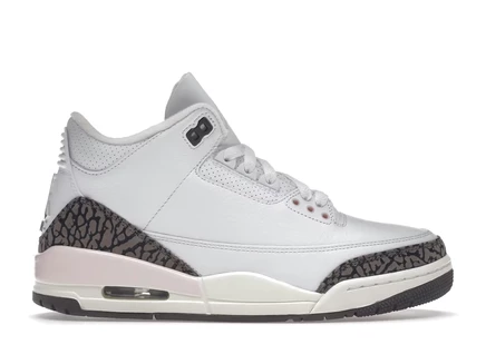 Женские кроссовки Jordan 3 Retro, темно-мокко