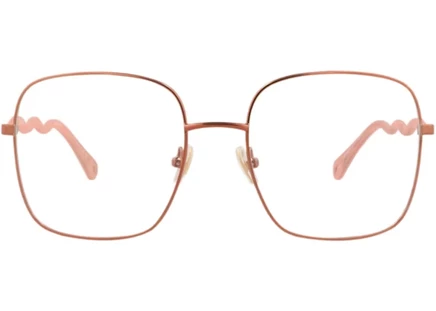 Оправа Chloe CH0056O квадратная, коричнево-розовая