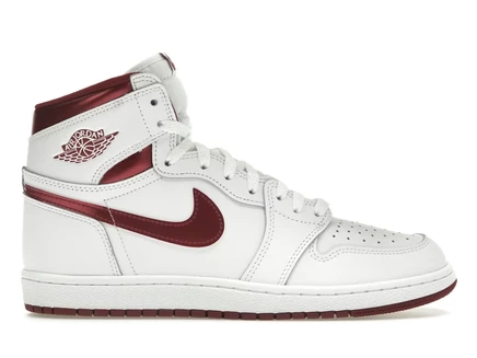Мужские кроссовки Jordan 1 Retro High '85 OG, бордовый металлик