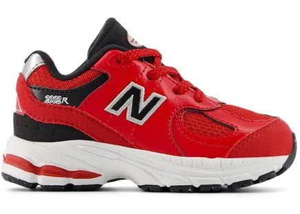 Детские кроссовки New Balance 2002R Lace, красно-черные