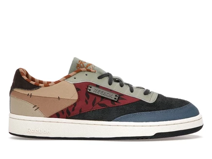 Мужские кроссовки Reebok Club C 85 Kung Fu Panda, мультиколор