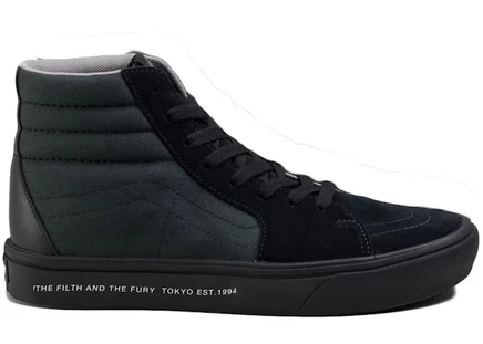 Мужские кеды Vans Sk8-Hi Comfycush Neighborhood, черно-серые