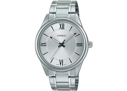 Мужские часы Casio MTP-V005D-7B5, 40 мм, нержавеющая сталь, серебристые