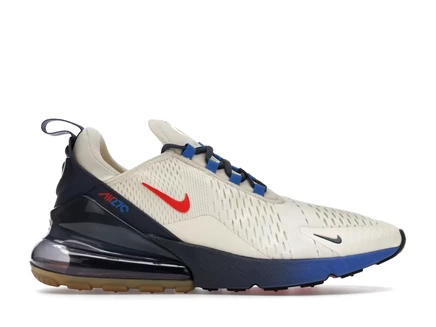 Мужские кроссовки Nike Air Max 270 Dodgers, молочно-белые