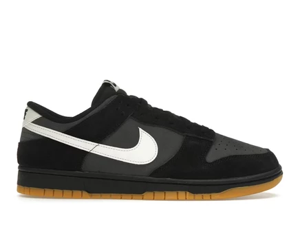 Кроссовки Nike Dunk Low SE, черно/серо/коричневые