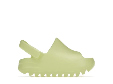 Детские сланцы Adidas Yeezy Slide Glow Green