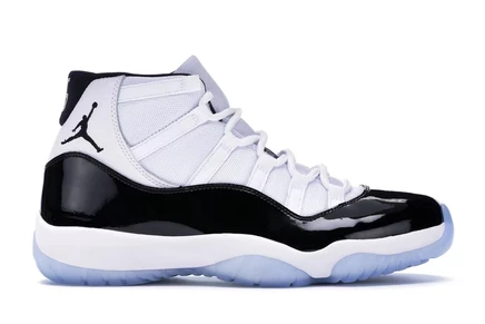 Мужские кроссовки Jordan 11 Retro Concord, бело-черные