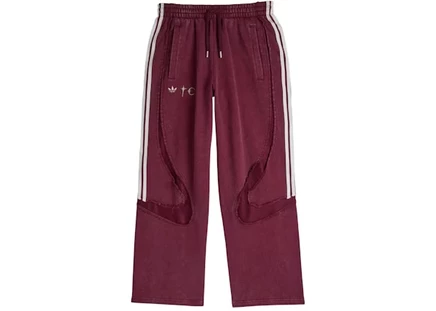 Мужские спортивные штаны Adidas x Thug Club Teamgeist, бордовые