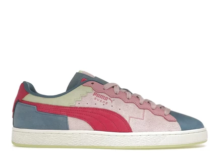Мужские кроссовки Puma Suede «Squid Game», мультиколор