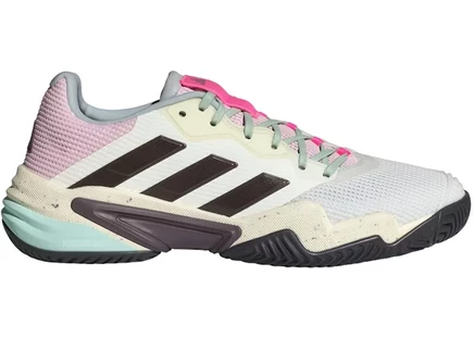 Мужские кроссовки Adidas Barricade 13, бело‑зеленые