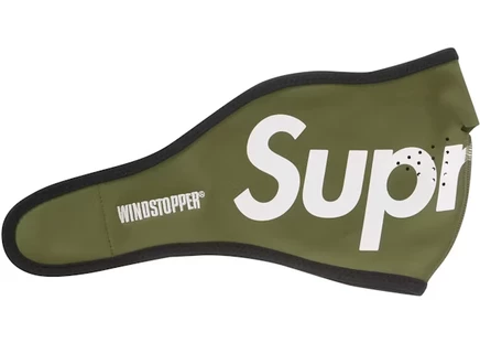 Унисекс маска Supreme WINDSTOPPER, темно-оливковая