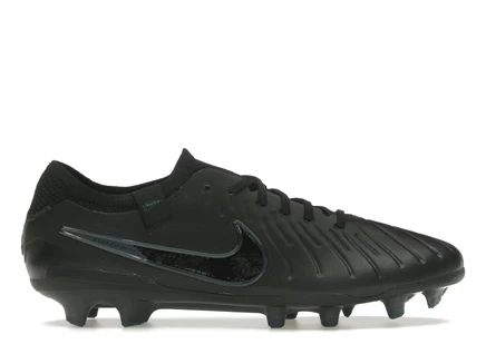 Мужские бутсы Nike Tiempo Legend 10 Elite FG, черно-зеленые