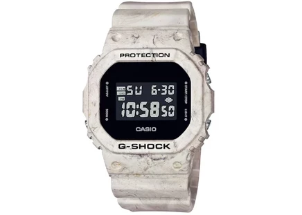 Мужские часы Casio G-Shock DW-5600WM-5, смола, 43 мм, черный циферблат