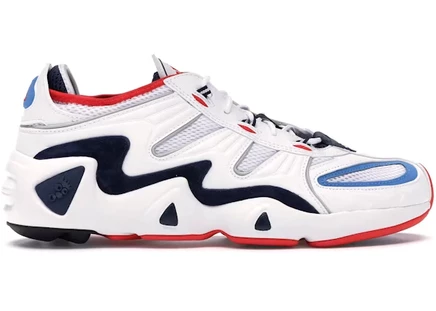 Мужские кроссовки Adidas FYW S-97, бело-сине-красные
