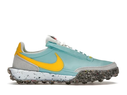 Женские кроссовки Nike Waffle Racer Crater, бледно-бирюзовые