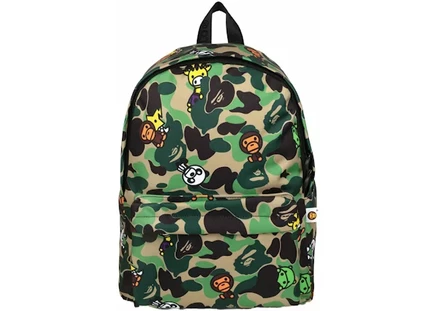 Унисекс рюкзак Bape Baby Milo Medium, зеленый