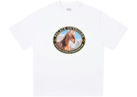 Футболка Palace Equestrian, белая
