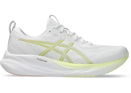 Женские кроссовки asics gel-pulse 16, бело-желтые