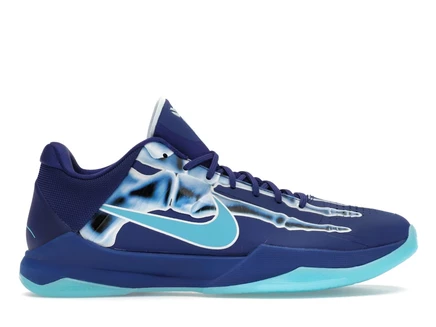 Мужские кроссовки Nike Kobe 5 Protro X‑Ray, сине‑голубые
