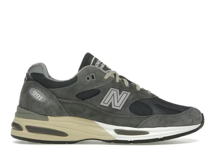 Мужские кроссовки New Balance 991v2 MiUK, темно-серые