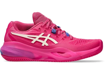 Женские кроссовки Asics Gel-Resolution X, розово-кремовые