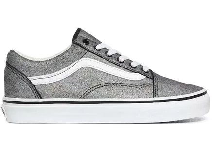 Мужские кеды Vans Old Skool Prism замшевые, черно-белые