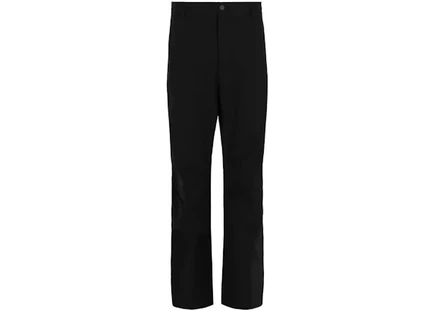 Мужские брюки Ferragamo из хлопкового микса, черные