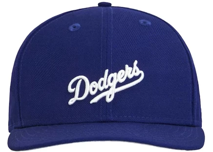 Мужская кепка KITH MLB Dodgers Script, королевский синий