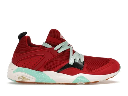 Puma Blaze of Glory Sneaker Freaker Bloodbath (Special Box) rio red-beach glass-black/metallic gold