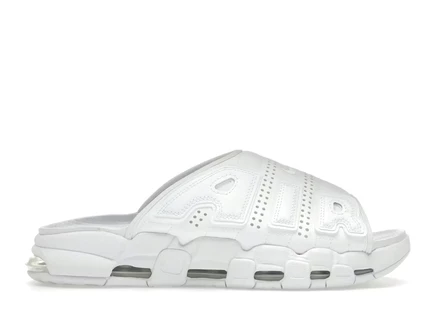 Мужские слайды Nike Air More Uptempo Slide, белые